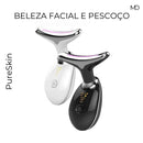 Dispositivo de Beleza Facial e Pescoço PureSkin - Com Luz LED e Aquecimento (LEVE 2 E ECONOMIZE 50%)