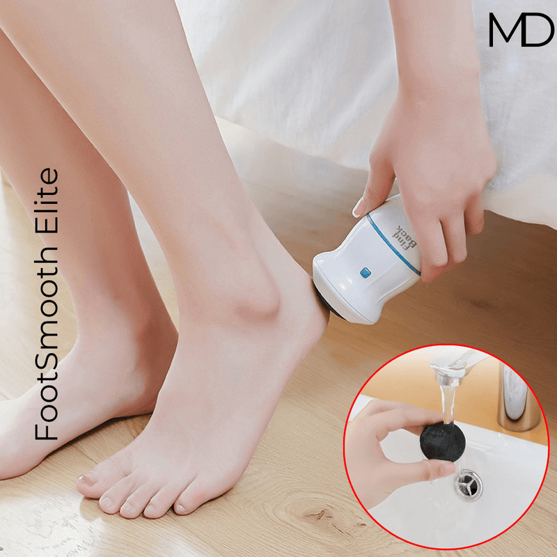 Cuidados para os Pés FootSmooth Elite - Remoção Eficiente e Massageadora