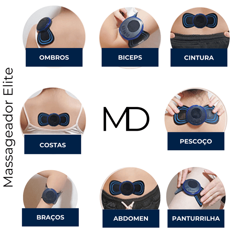 Massageador Elite - Relaxamento Diário para o Corpo (LEVE 3 E ECONOMIZE)