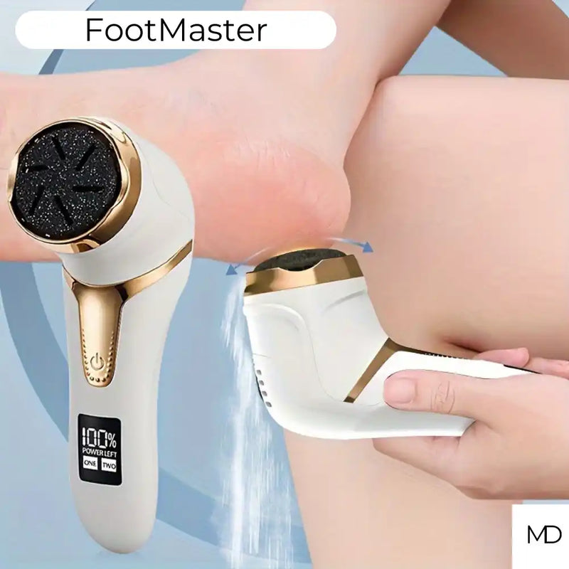 Dispositivo de Pedicure Elétrico FootMaster - Portátil e Recarregável (BRINDE EXCLUSIVO)