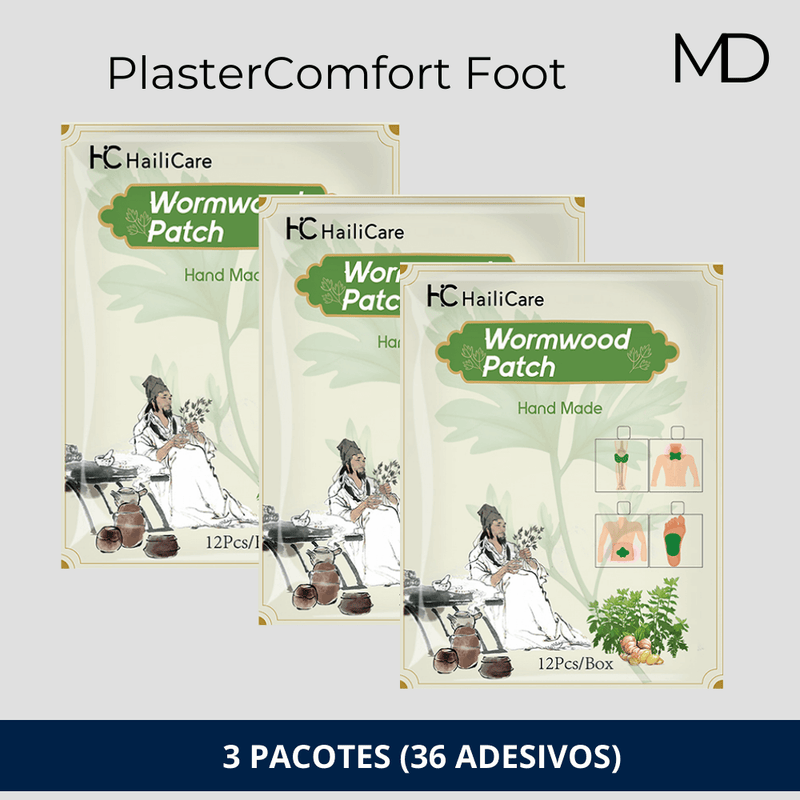 Detox PlasterComfort Foot - Liberdade para seus Pés (LEVE 3 PAGUE 2)