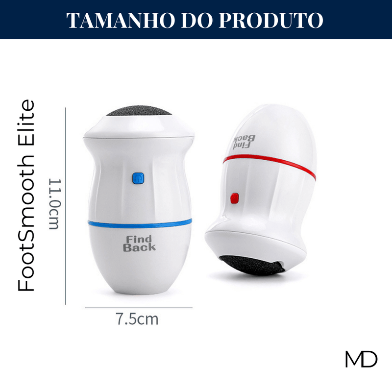 Cuidados para os Pés FootSmooth Elite - Remoção Eficiente e Massageadora