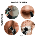 Aparador MultiShave - Prazer e Conforto de Barbear Sem Esforço (4 EM 1)